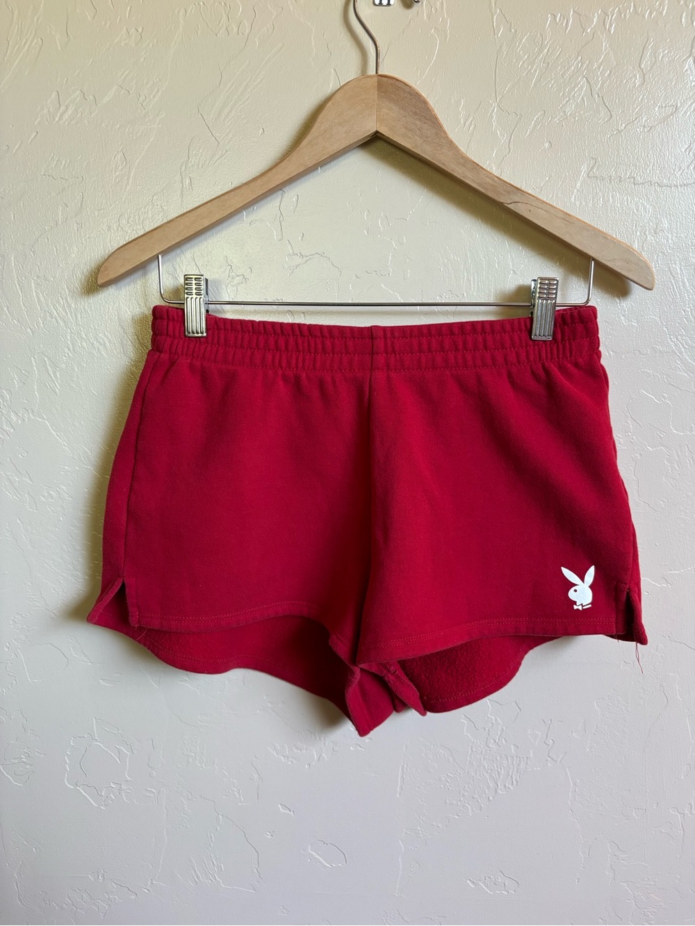 Playboy x Pacsun Red Fleece Lounge Shorts Size Medium